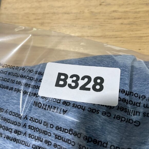 NWOT Lands' End Men's XXL Heather Blue Active T-Shirt Short Sleeve - Picture 7 of 7